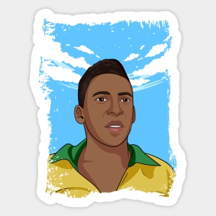 The King Of Football Sticker